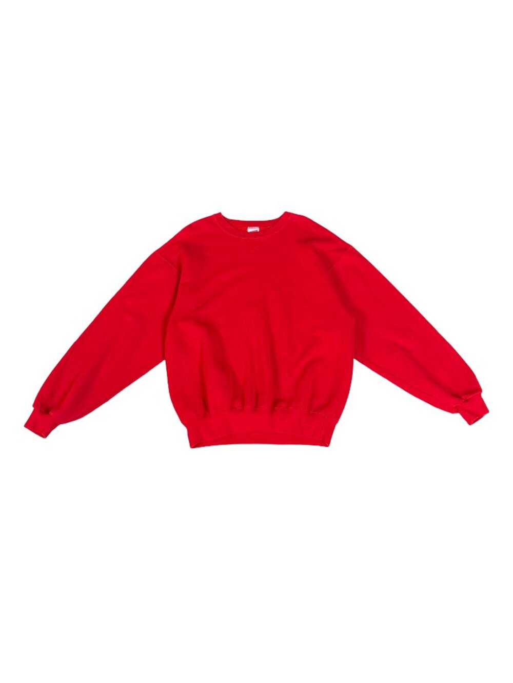 Vintage 1990s Soffe Red Crewneck Sweatshirt Made in USA Men’s